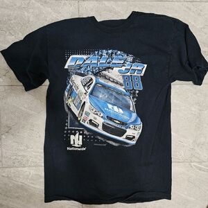 Dale Jr 88 Black Graphic Authentic Hendrick Motorsports T-Shirt
